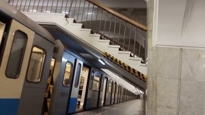 Движение поездов на станции Менделеевская СТЛ