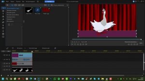 Скачать  Проект Заставка к домашнему видео Гусь из мультика Cyberlink PowerDirector 21,22 ,23 версий