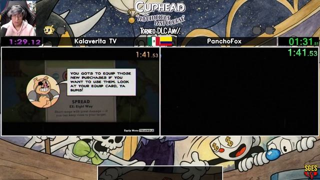 Kalaverita TV vs PanchoFox. Torneo Cuphead DLC Any% смотреть онлайн