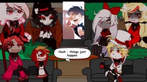 || Hazbin Hotel reacts to Hazbin Hotel || 5/6 || Alastor || Hazbin Hotel || No Ships this time ||