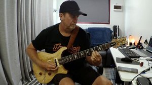 Slow Blues Jam Cm | PRS Custom 24 SE | Helix Lt