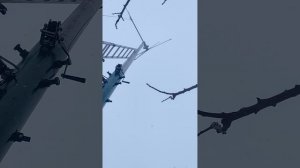 Работу аксиального ветрогенератора на ветре 4-м в секунду.