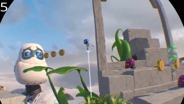 ASTRO BOT Rescue Mission_4-1_ALL BOTS & CHAMELEON Location смотреть онлайн