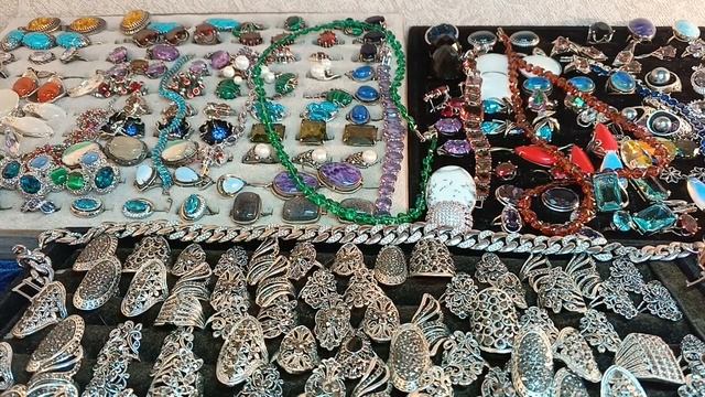 Капельное серебро с марказитами по низким ценам.