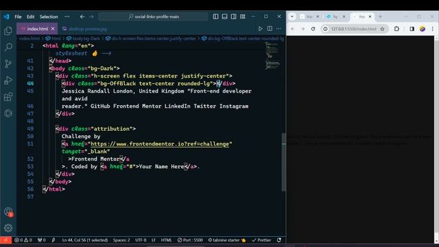 Frontend Mentor challenges part-2 | Using Tailwind css | HTML 5 | Tailwind CSS