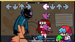 FNF: Whitty Vs Boyfriend Fire Fight Mod FNF: Мод Перестрелки Уитти Против Бойфренда огня.