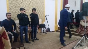Магомед Муртазалиев и Ахмед Муртазалиев на свадьбе в селе могилевск в зале нуршах