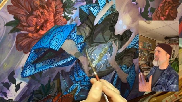 Fischer Paints- Tameshi: Reality Architect for Mtg Kamigawa Neon Dynasty смотреть онлайн