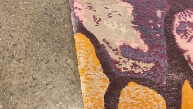 Непальский ковёр Vincent Willem 200x300 из шерсти и шёлка смотреть онлайн