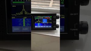 Malachite Malahit DSP SDR Receiver V5 receiving 10MHz BPM shortwave time service