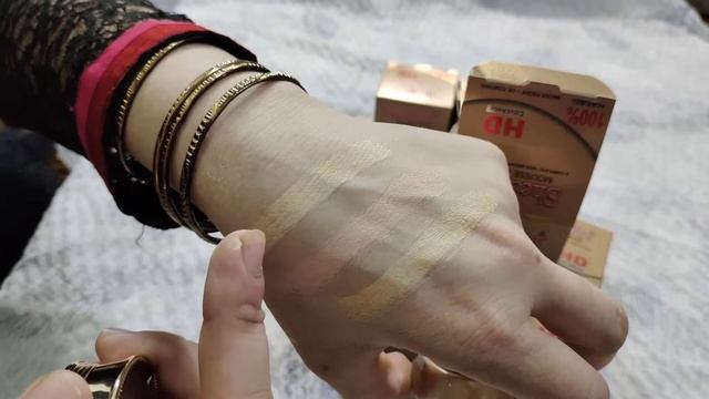 HD Coverage sheaffer mousse base Honest review and swatch 6 shades // Review for beginners // смотреть онлайн
