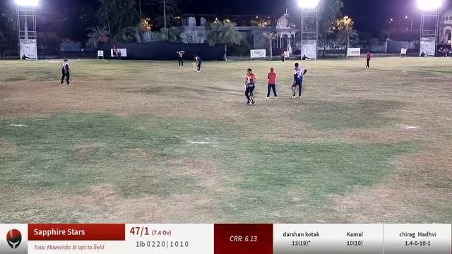 Live Cricket Match | Sapphire Stars vs Mavericks XI | 17-Apr-22 08:03 PM 15 overs | Members Cricket