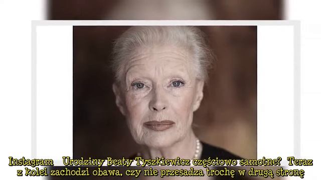 Osobisty dramat Beaty Tyszkiewicz. Jej sytuacja nie zmieni się nawet w 82. urodziny [wiadomości] смотреть онлайн