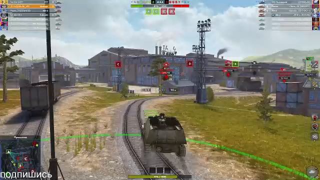 Играем в tanks blitz Добиваем боевой пропуск Рандом