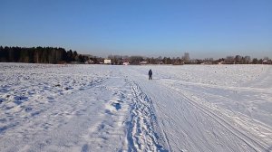 Прогулка на лыжах по трассе Кирики Улиты