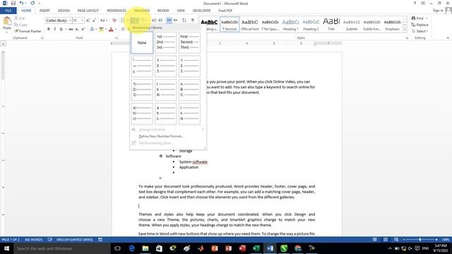 2nd Tutorials | MS Word || Basic to Advanced || Home Tab | Paragraph