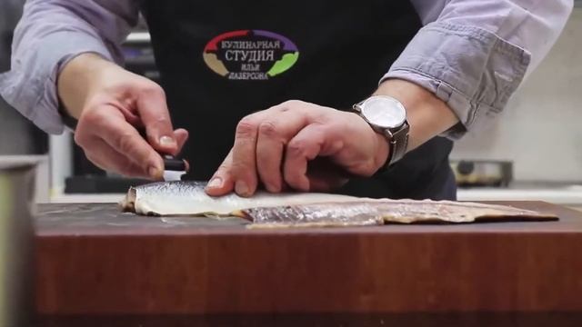 Правильная разделка сельди