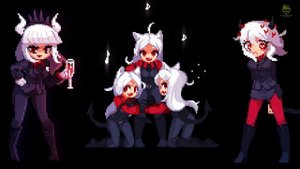 Helltaker 8bit Revenge - VITALITY (Helltaker8 Bit Remix) Music Video