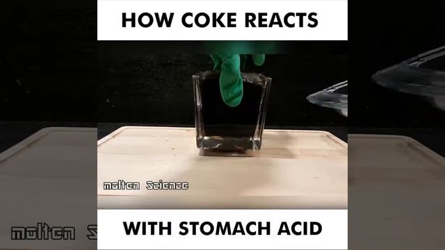 This is what happens when you mix Coke and stomach acid смотреть онлайн