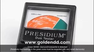 ORIGINAL Presidium Gem Gemstone Diamond Duo Tester ( PDT ) Stones Included