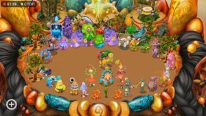 Эволюция Треуга на Острове Янтаря / #My singing monsters #amberisland