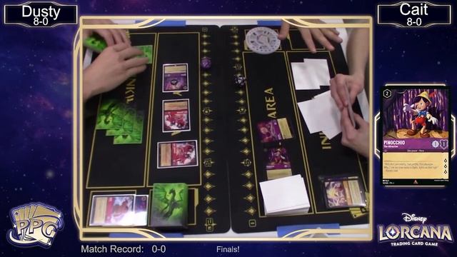 FINALS - Amber/Amethyst Hyper Aggro v. Amethyst/Ruby Bounce Control - Lorcana OP Tour Galaxycon смотреть онлайн