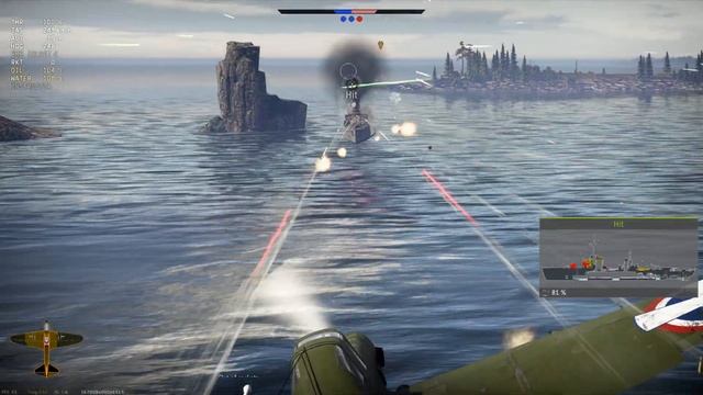 War Thunder Naval Forces: IL-2 vs Type 1924 destroyer смотреть онлайн