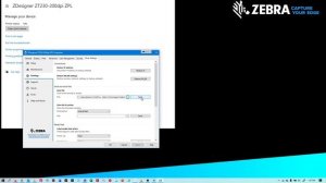 How to install firmware using ZDesigner | Version 8 | ZT230 Printer | Zebra