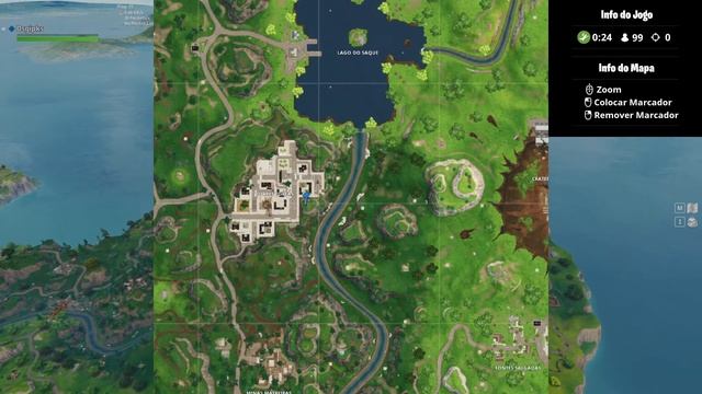 Fortnite - Desafios da semana 7: "Siga o Mapa do Tesouro encontrado no Parque Agradável." смотреть онлайн