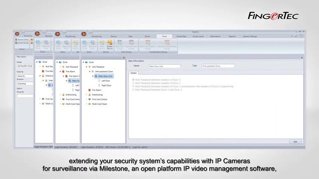 FingerTec Advanced Access Control System смотреть онлайн