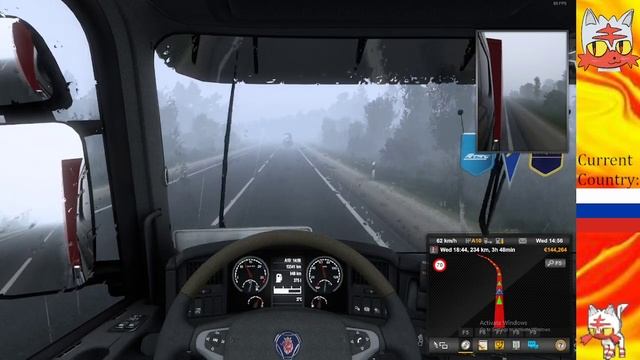 #2 Euro truck simulator 2 Into Russia! смотреть онлайн