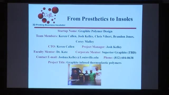 UofL 3D Printing Business Incubator: Graphite Polymer Design смотреть онлайн