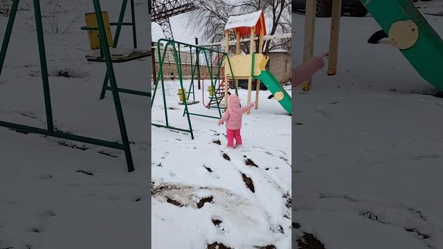 Первый снег в этом году! Ура, дождались