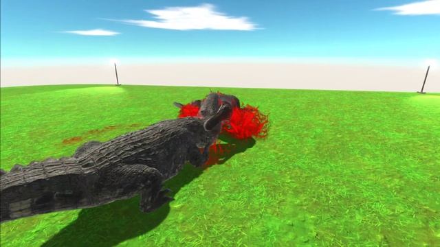 Aquatic Battle Royale: Machimosaurus Rex vs Alligator in 4K Showdown! 🐊🦖💦 | Animal Revolt Clash смотреть онлайн