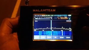 SAR32M antenna with Russian Malahit V2 SDR.VY2WW Contact reception in Austria.