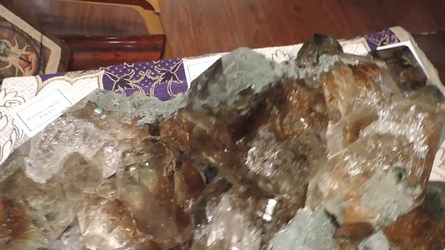 Serenity Calling ~ Himalayan Quartz Cluster with Golden Rutile, Green Chlorite and Sparkling Anatas смотреть онлайн