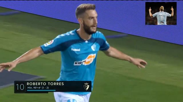 Roberto Torres || Golpeo Mágico || CA Osasuna смотреть онлайн