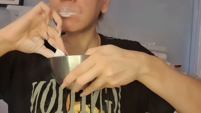 🏔МЕЛ СТРОЙМАТ/DRY AND WET CRUNCH/MUKBANG/ASMR/ СУХОЙ И МОКРЫЙ ХРУСТ#asmreating #mukbang #chalk #cla