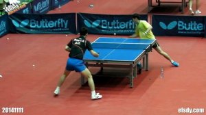 Table Tennis Training - ZHANG Jike, MA Lin, XU Xin Training