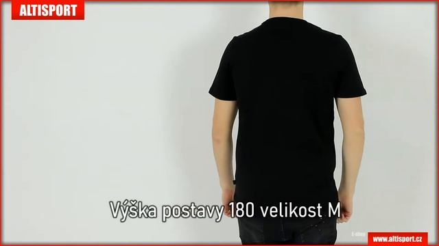 pánské triko puma basic tee puma black смотреть онлайн