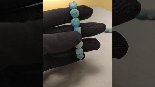 Браслет CASA MALCA с натуральным Амазонитом в позолоте, премиальная дизайнерская ручная работа. смотреть онлайн