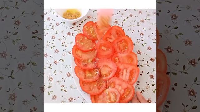 Закуска из помидоров #закуска #закуски #салатизпомидоров