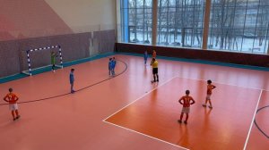 Коломяги-1 (2013) vs ФК Зенит (2013), Первенство по  футзалу СПб, 23.02.2025, финал, 1 тайм