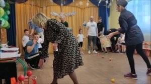 Веселые старты ко дню Защитника Отечества в садике (февраль 2025)