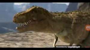 Кархародонтозавр vs Тираннозавра "Чудовища Планеты"