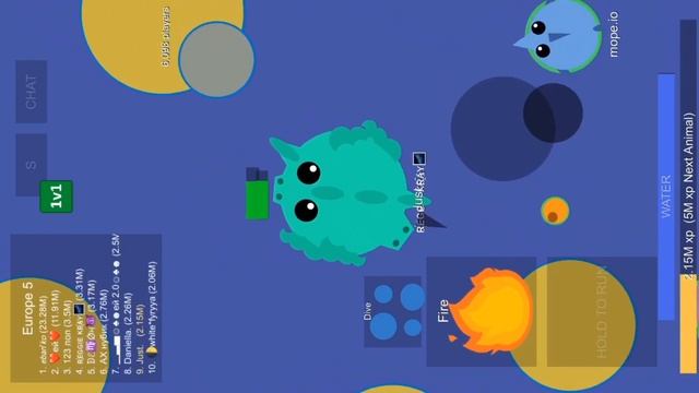 Mope.io Mobile/BATTLE VS PRO PLAYERS! |БАТТЛ ПРОТИВ ИГРОКОВ! смотреть онлайн