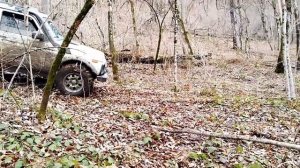 Лимузин в лесу!!! турбо нива, нива на шеснаре, нива лонг и нива на тракторах на Жестком off road е.