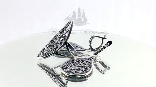 Жемчужина Новороссийска, бижутерия, гарнитур 20360 смотреть онлайн