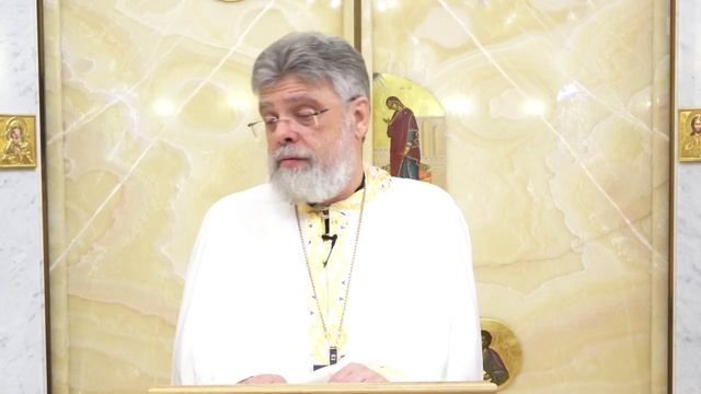 Слово перед причастием протоиерея Григория Григорьева 23 февраля 2025г. смотреть онлайн