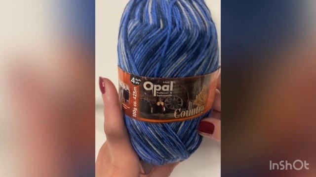 Обзор пряжи Opal Country #пряжадлявязания #носочнаяпряжа